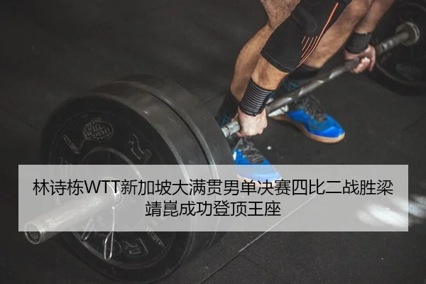 林诗栋WTT新加坡大满贯男单决赛四比二战胜梁靖崑成功登顶王座